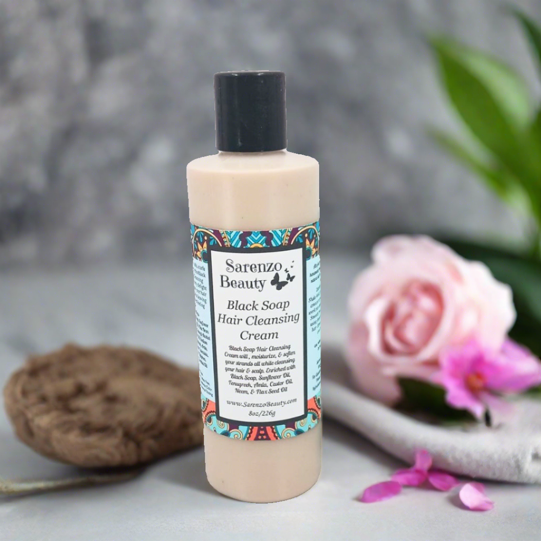 Black Soap  Hair Cleansing Cream