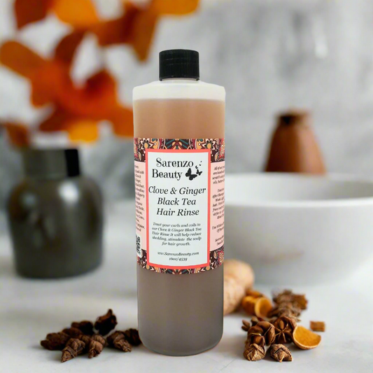 Clove & Ginger Black Tea Hair Rinse