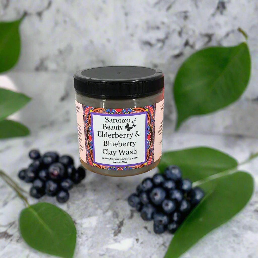 Elderberry & Blueberry Clay Wash