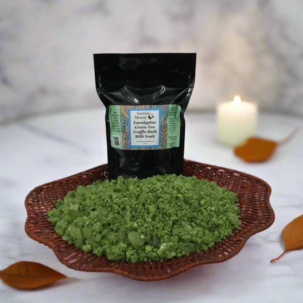 Eucalyptus Green Tea Truffle Bath Milk Soak